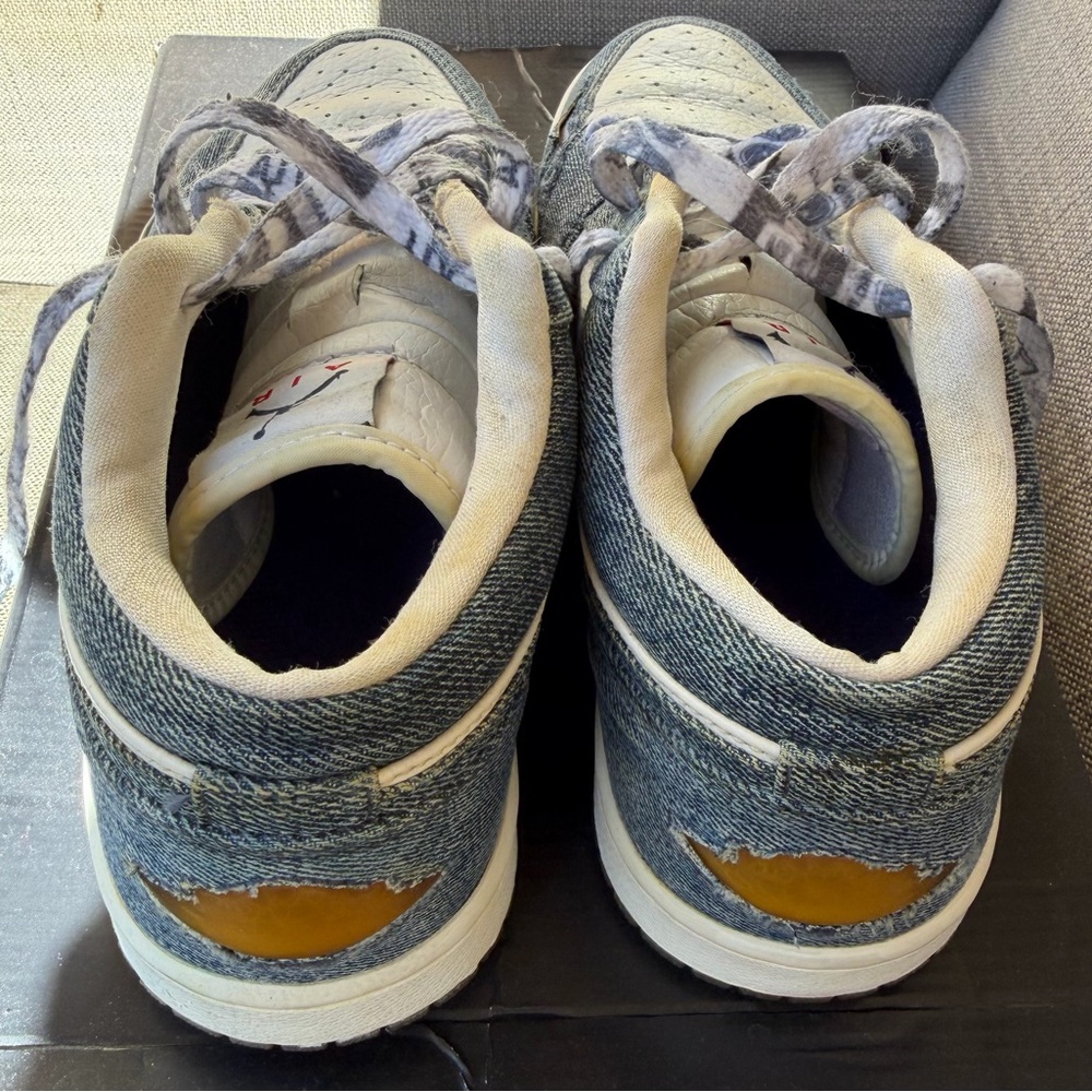 NIKE Air Jordan 1 Retro Low Denim sneakers - Picture 6 of 13